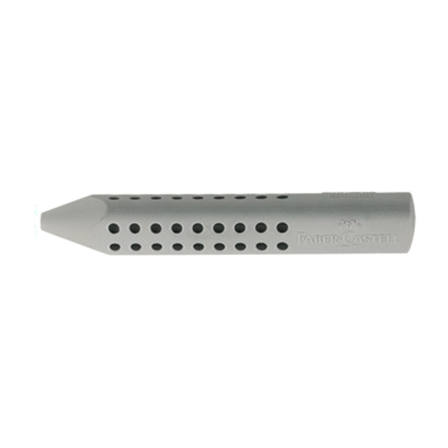 Faber-Castell blyantsformet viskelæder, grå