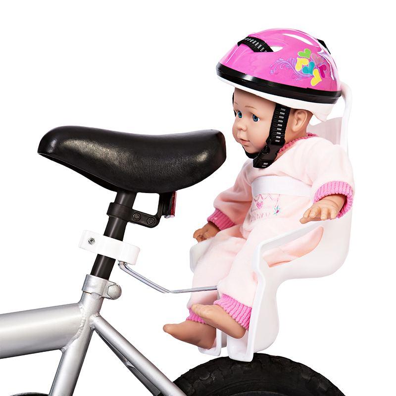 sikkerhed Ufrugtbar journalist Mini Mommy dukke cykelstol, hvid - Mini Mommy - Børneneskartel.dk