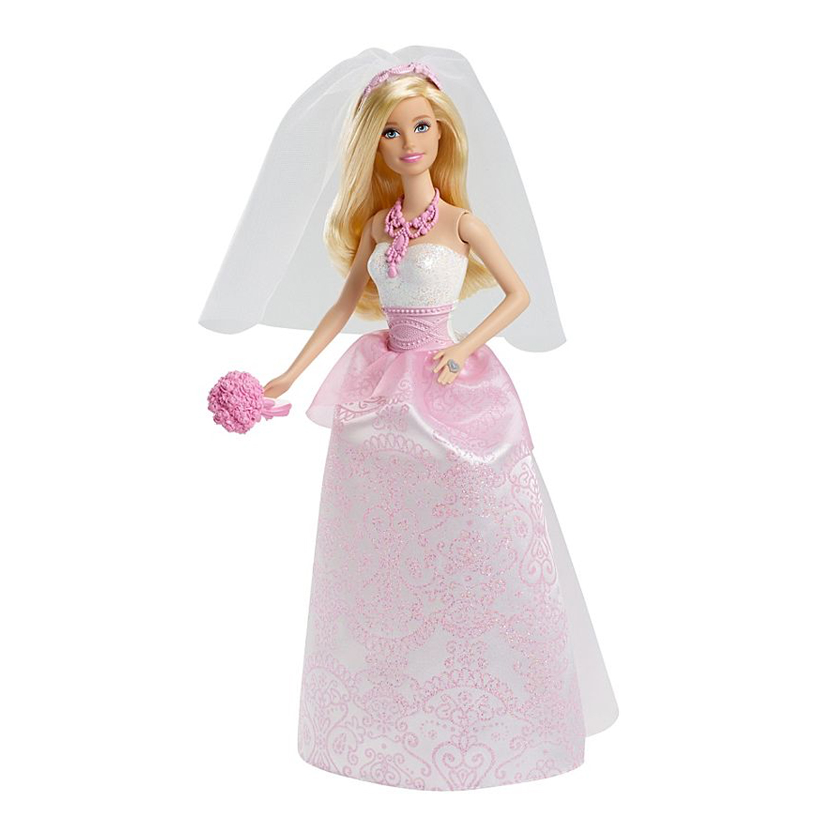 Billede af Barbie brudedukke