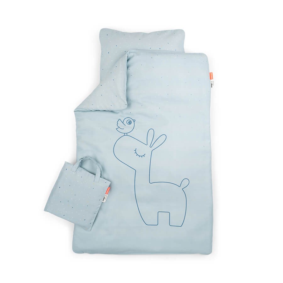 Creed tjene Ørken Done by Deer junior sengetøj, Lalee - Blå - Done by Deer - Børneneskartel.dk