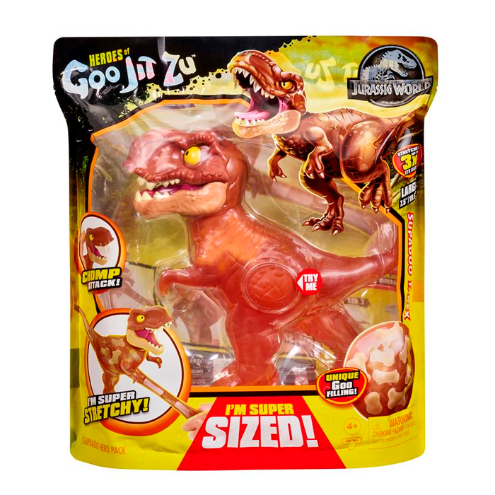 Heroes Of Goo Jit Zu Figur - Jurassic World - Supagoo T-rex