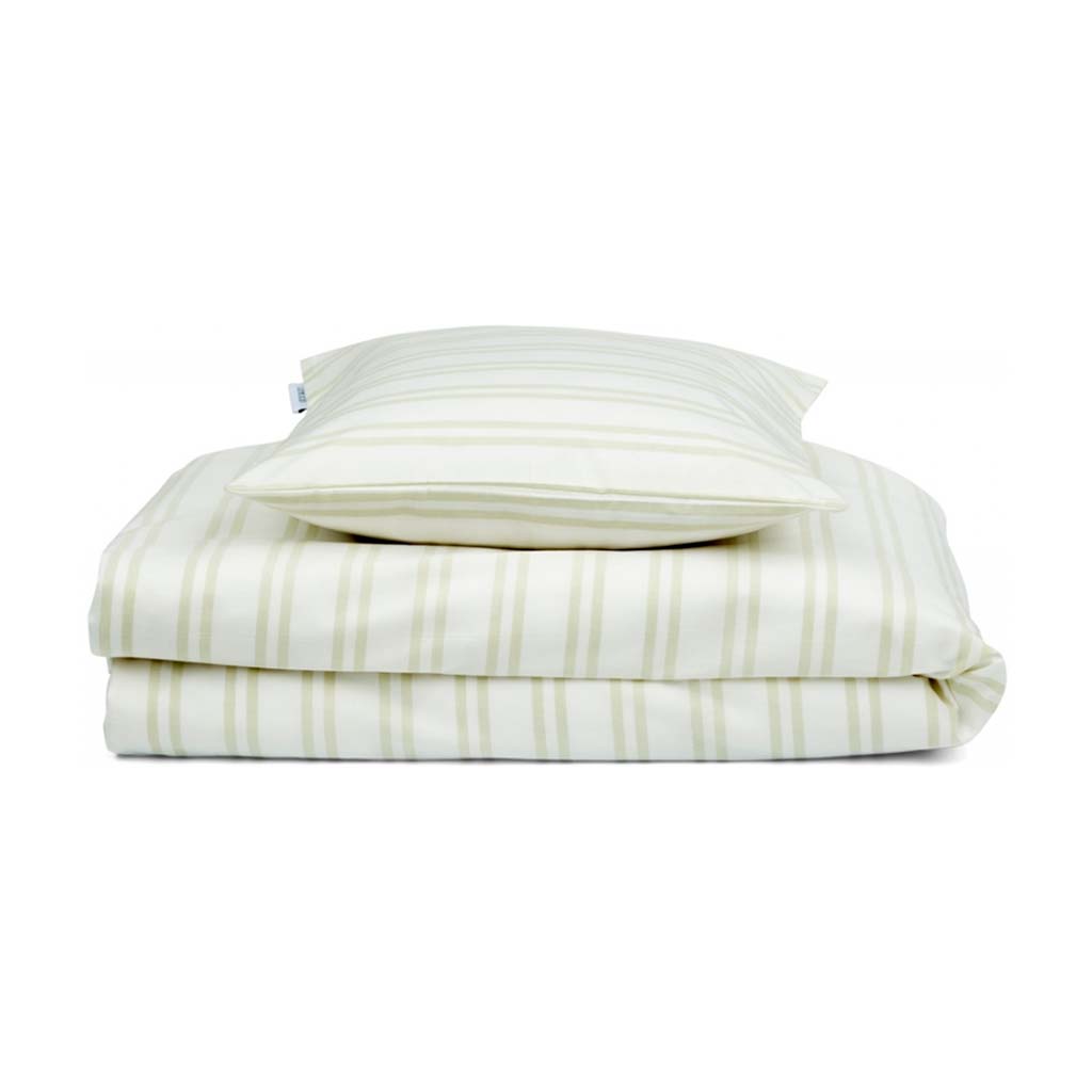 Liewood junior sengetøj, stripe - Creme de la creme/Dusty mint