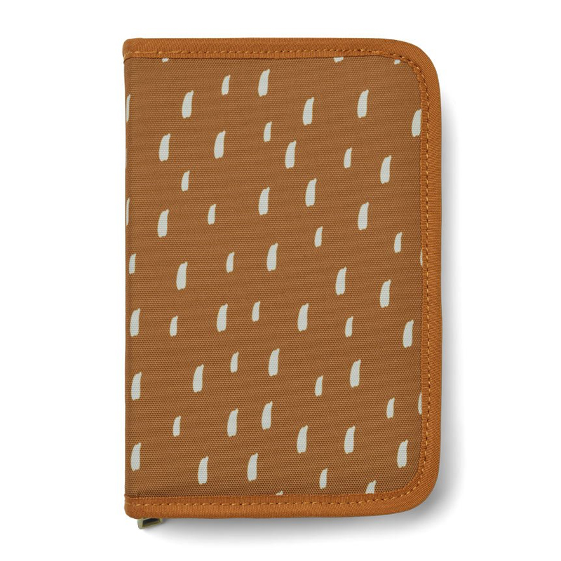 10: Liewood penalhus, graphic stroke golden caramel