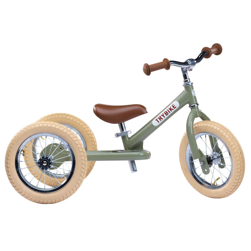 Billede af Trybike, Balancecykel - tre hjul - grøn