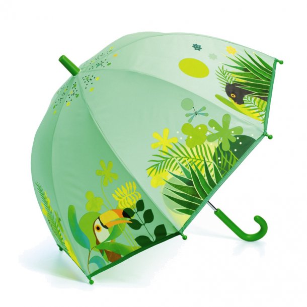 Djeco paraply, tropisk jungle