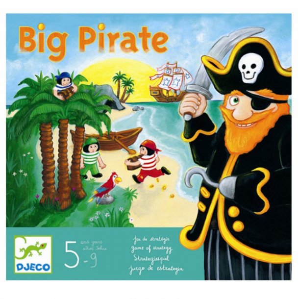 Djeco spil, kæmpe piraten