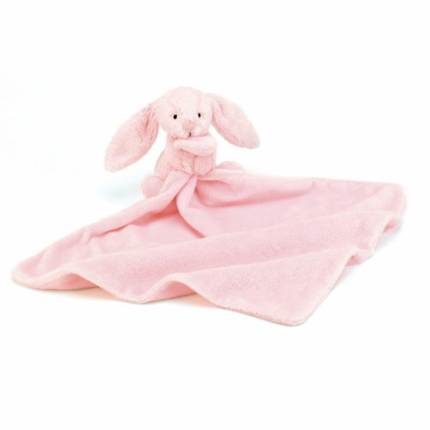 Jellycat bamse, bashful kanin nusseklud lyserd