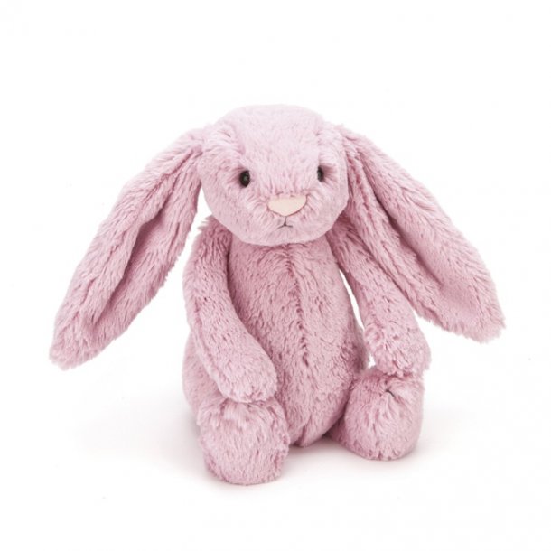 Jellycat bamse, Bashful kanin rosa - 18 CM