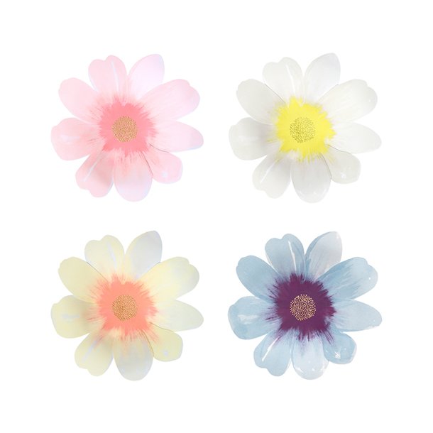 Meri Meri store tallerkner, Flower Garden