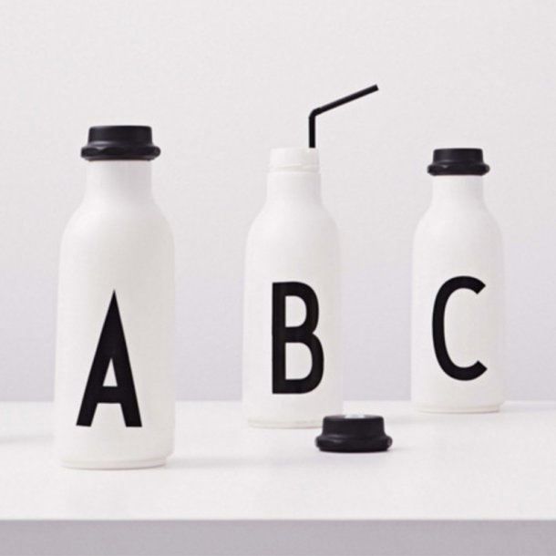 Design Letters drikkeflaske, A-Z