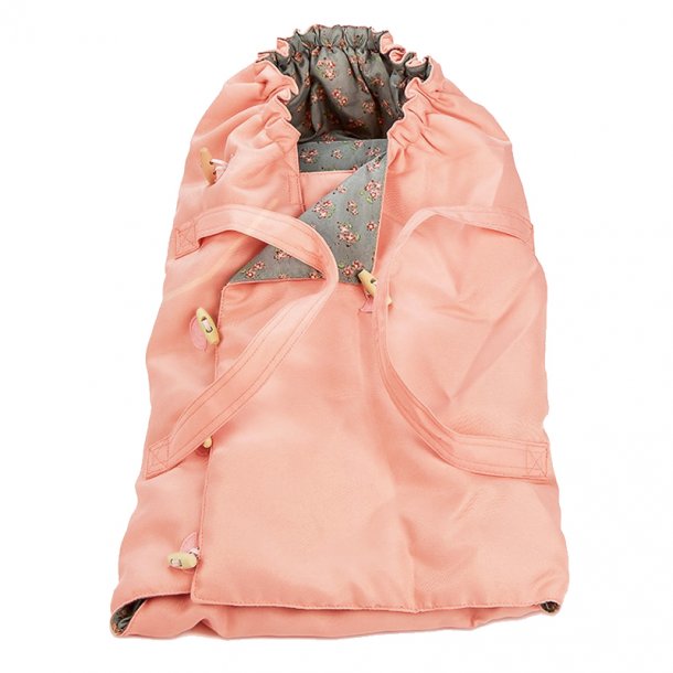 Mini Mommy kørepose, rosa og grå