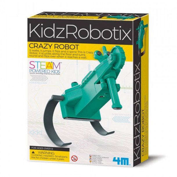 4M KidzLabs eksperiment legetøj, crazy robot