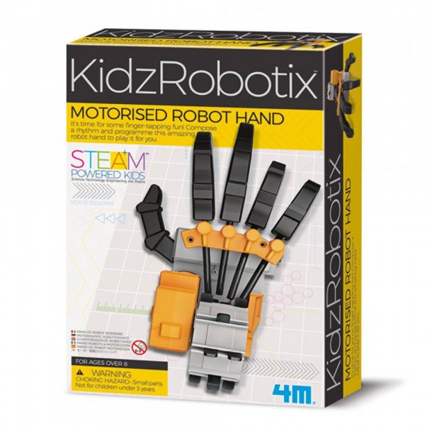4M KidzLabs eksperiment legetj, robot trommehnd
