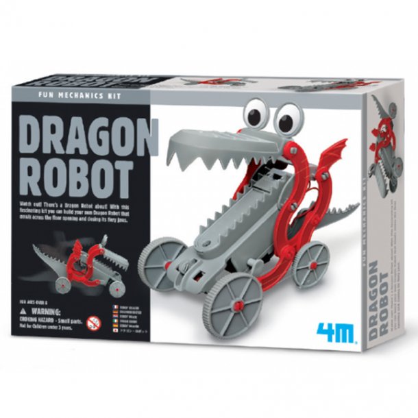 4M Kidzlabs eksperiment legetøj, robot drage