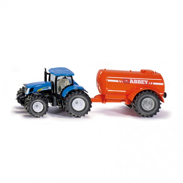 Siku traktor, New Holland med tankvogn