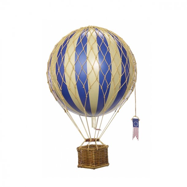 Authentic Models luftballon 18 cm - blå