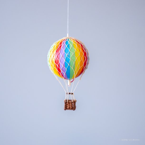 Authentic Models luftballon 8,5 cm - regnbue