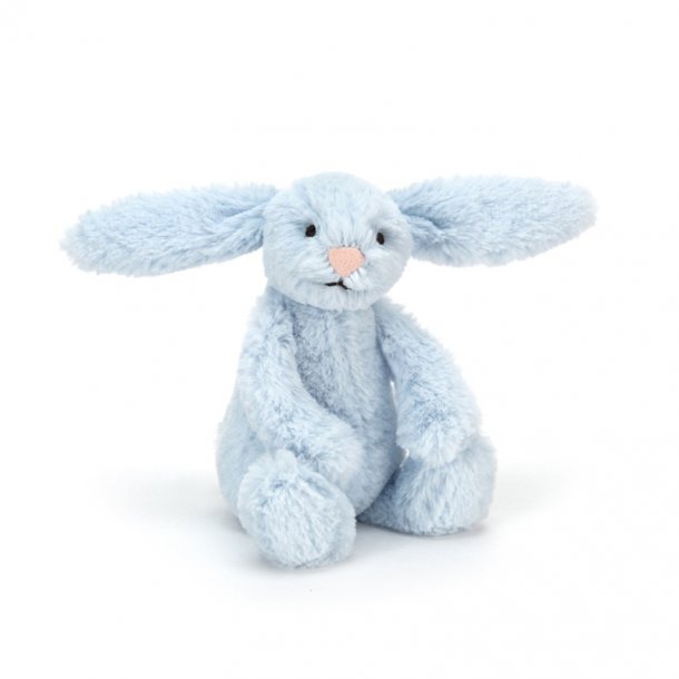 Jellycat bamse, Bashful kanin lyseblå - 13 cm