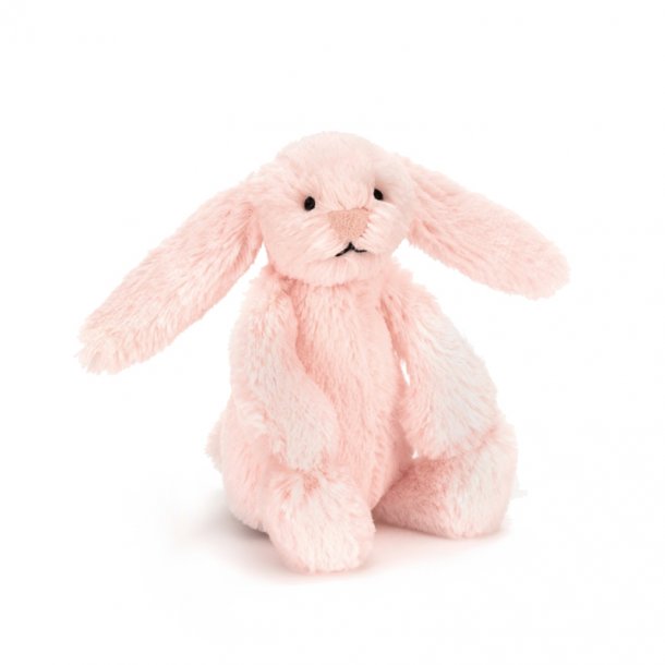 Jellycat bamse, Bashful kanin lyserød - 13 cm