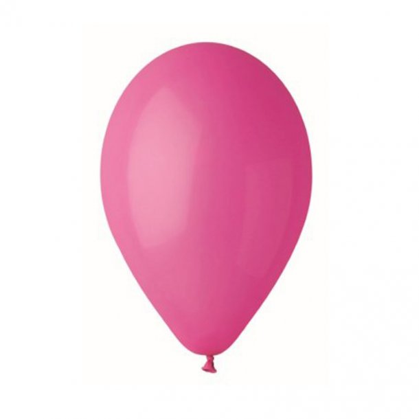 Børnenes Kartel Ballon mørk rosa 6 stk