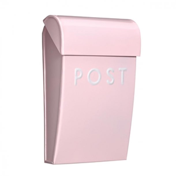 Bruka Design postkasse, mini - rosa