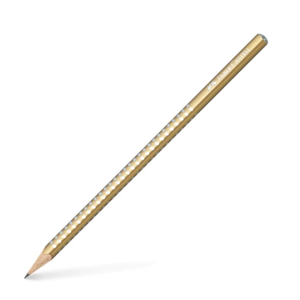 Faber Castell blyant sparkle m.glimmer, guld