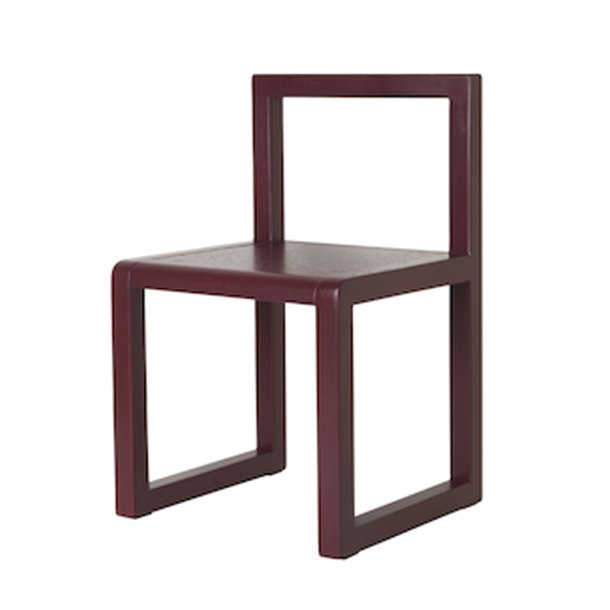 Ferm Living brnestol, Little Architect - bordeaux