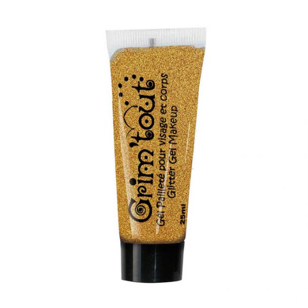 Grim Tout Glitter gel 25 ml, guld