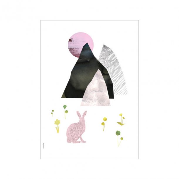 I Love My Type plakat, A3 - Rabbit