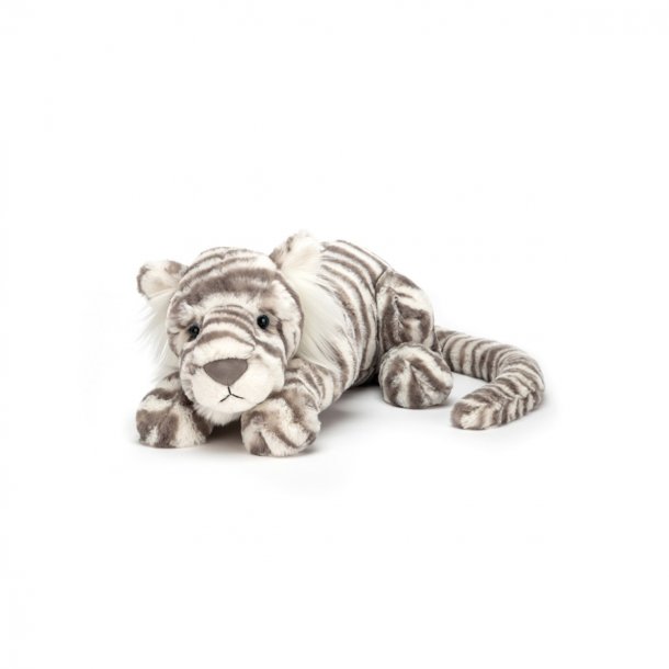 Jellycat bamse, Sacha Snetiger - 29 cm
