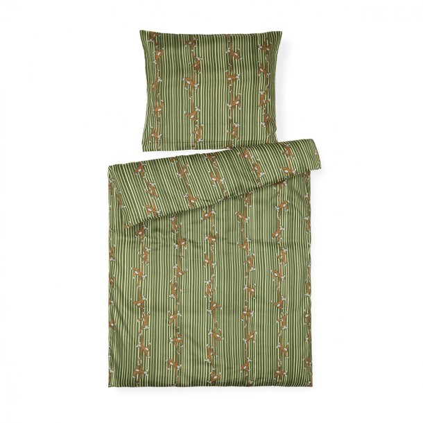 Kay Bojesen baby sengetøj m.abe, grøn