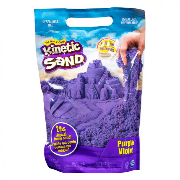 Kinetic Sand, magisk sand lilla - 907 gram