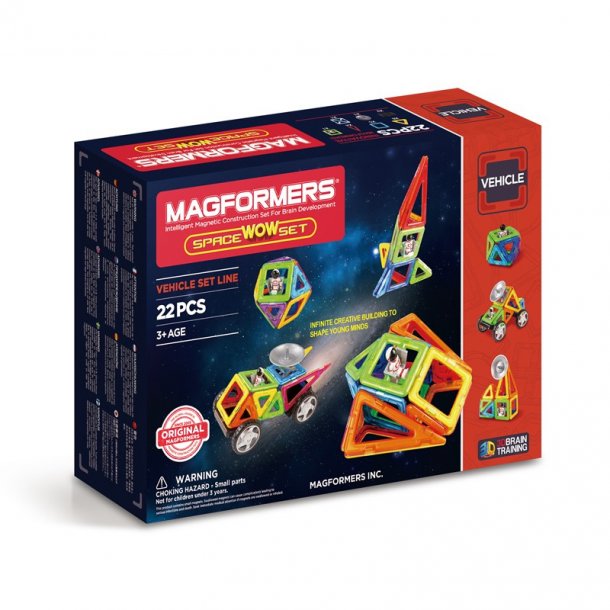 Magformers wow set, space