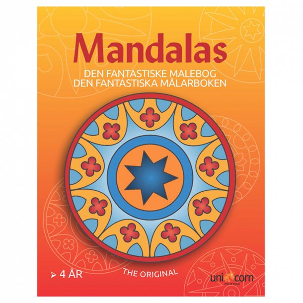Mandalas- Den fantastiske malebog fra 4 år