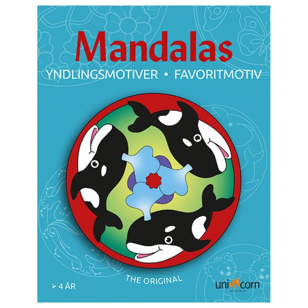 Mandalas- Yndlingsmotiver fra 4 år