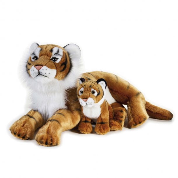 National Geographic bamse, tiger med baby 48 cm
