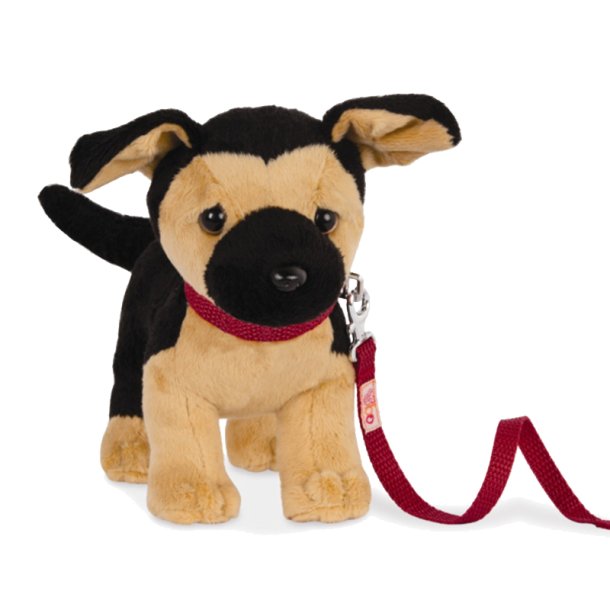 Our Generation hund, German Shepherd m. bevgelige ben