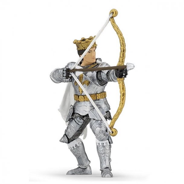 Papo ridder figur, prins med bue og pil
