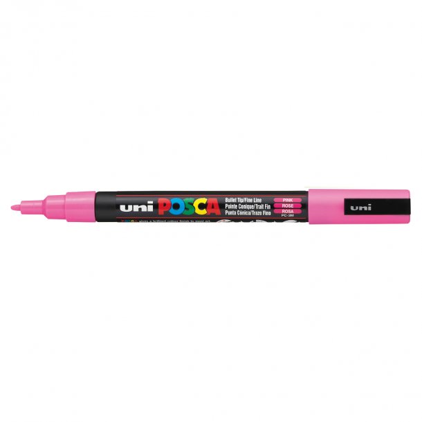 Posca marker PC-3M, pink