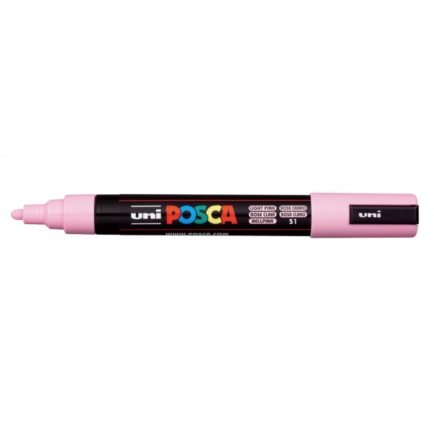 Posca marker PC-5M, lyserød