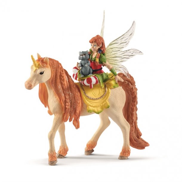 Schleich Bayala, feen Marween og glitter enhjrning