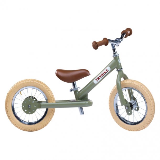 Trybike, Balancecykel - to hjul - grøn