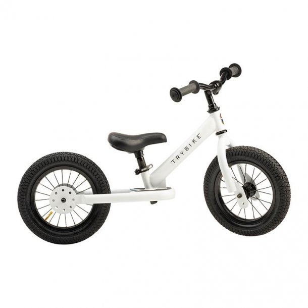 Trybike, Balancecykel - to hjul - hvid