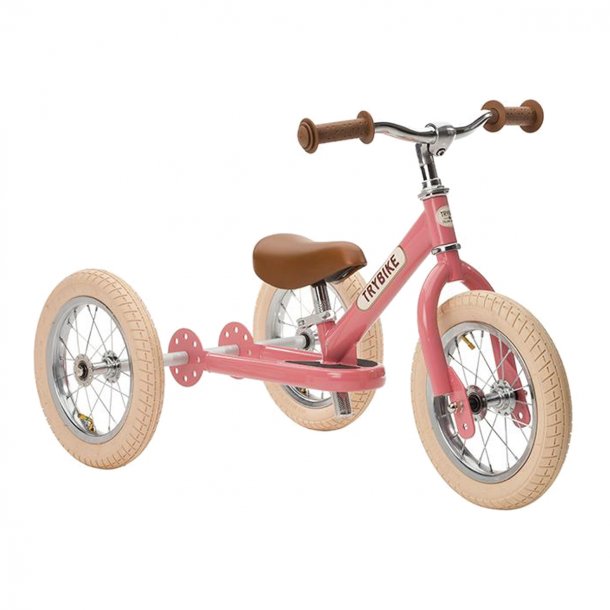 Trybike, Balancecykel - tre hjul - vintage rose
