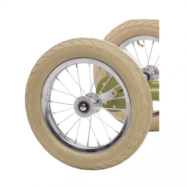 Trybike hjulsæt, fra to til tre hjul - lys dæk