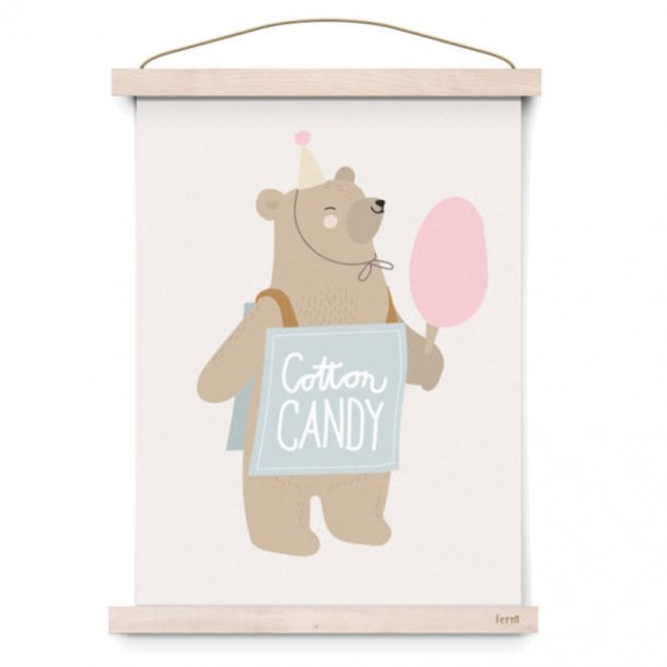 Eef Lillemor plakat A3, Circus Cotton Candy