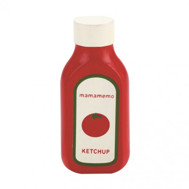 MaMaMeMo legemad i træ, ketchup