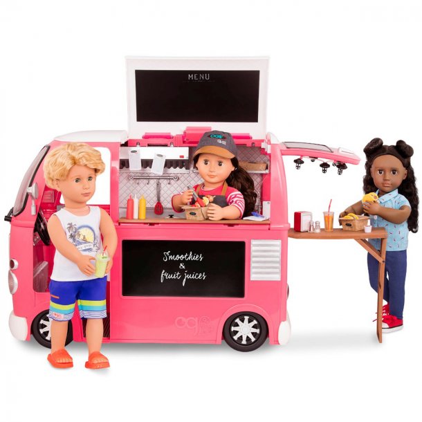 Our Generation Food truck, pink